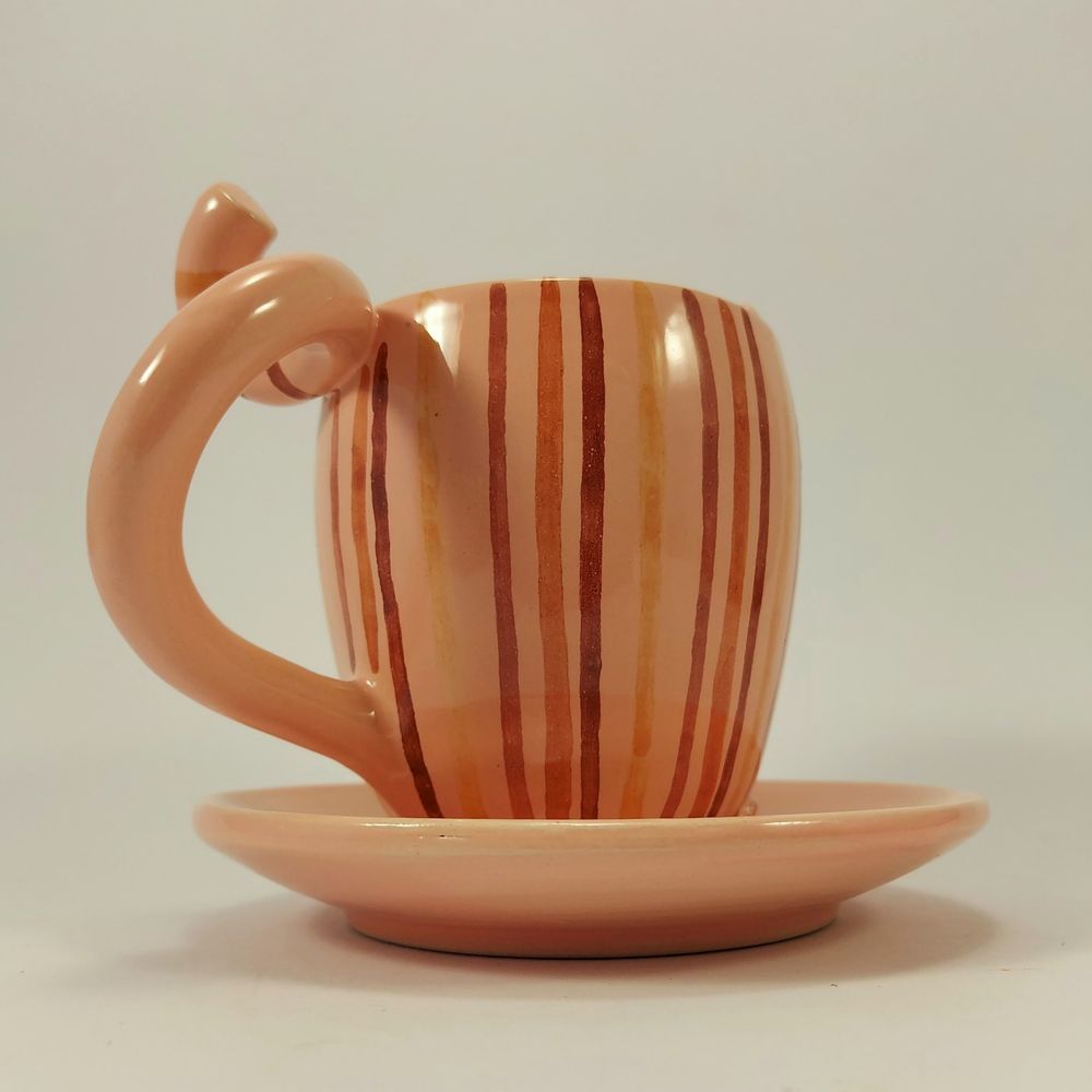 Tasses et mugs - Mug « Cat Cat » - PACHAMAMA DI E. OCCHI LABORATORIO ARTIGIANO DI CERAMICA