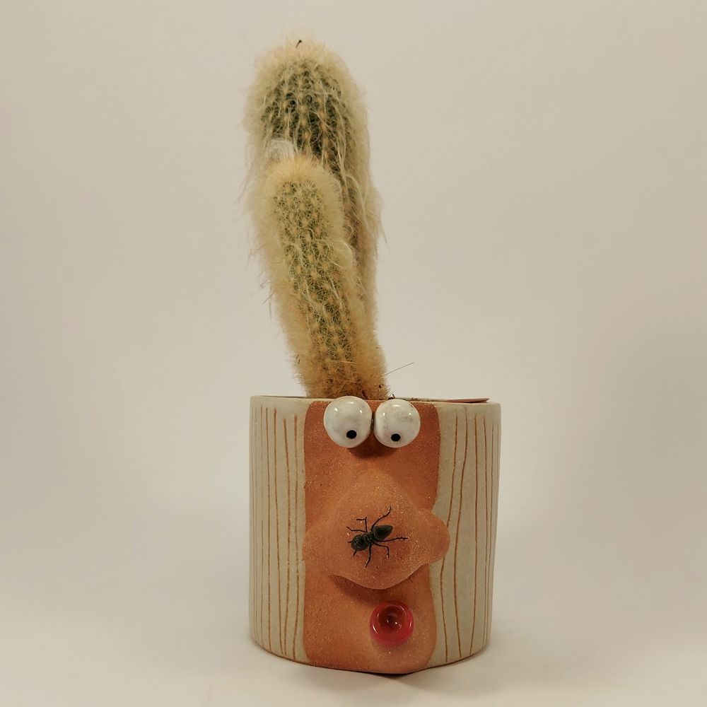 Vases - Petit pot de fleurs. - PACHAMAMA DI E. OCCHI LABORATORIO ARTIGIANO DI CERAMICA