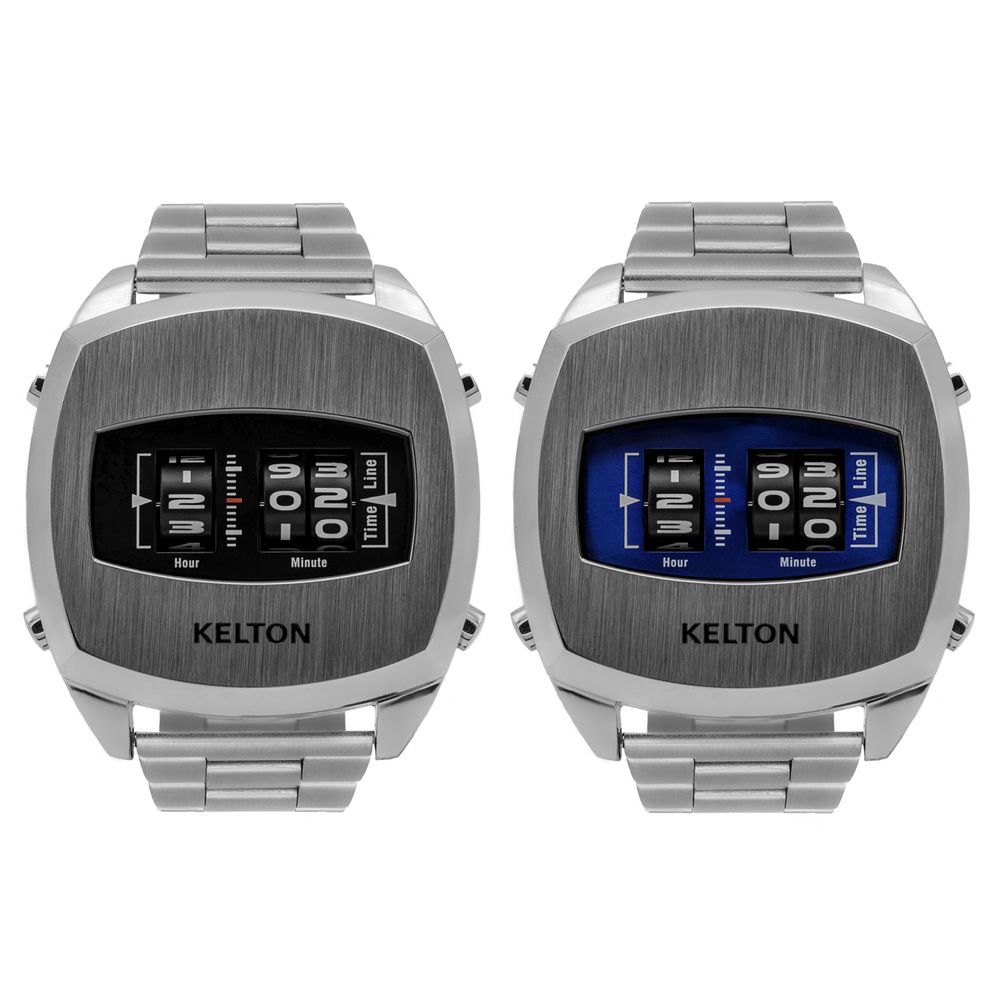 Montres et horlogerie - Montre millenium bleu / noir - KELTON