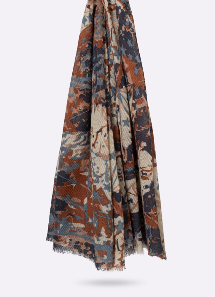 Foulards et écharpes - ECHARPE COPERNIC 100% LAINE - PETRUSSE PARIS