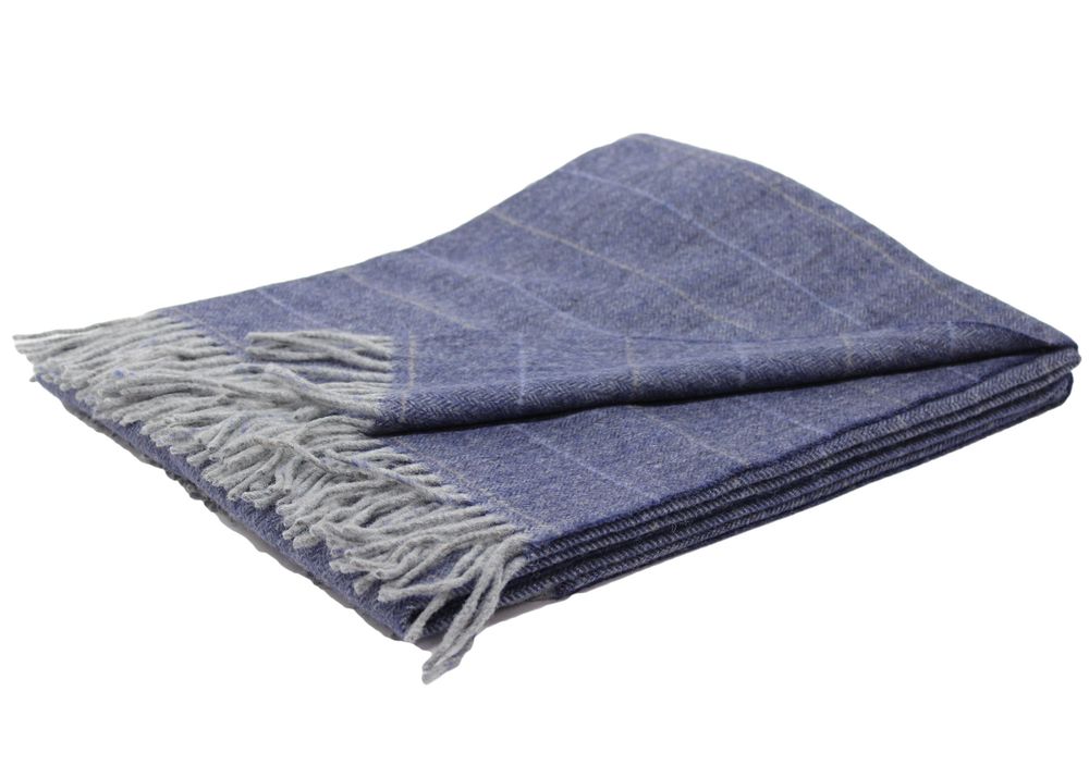 Decorative objects - Pure wool throw Blanket - GIARDINO SEGRETO
