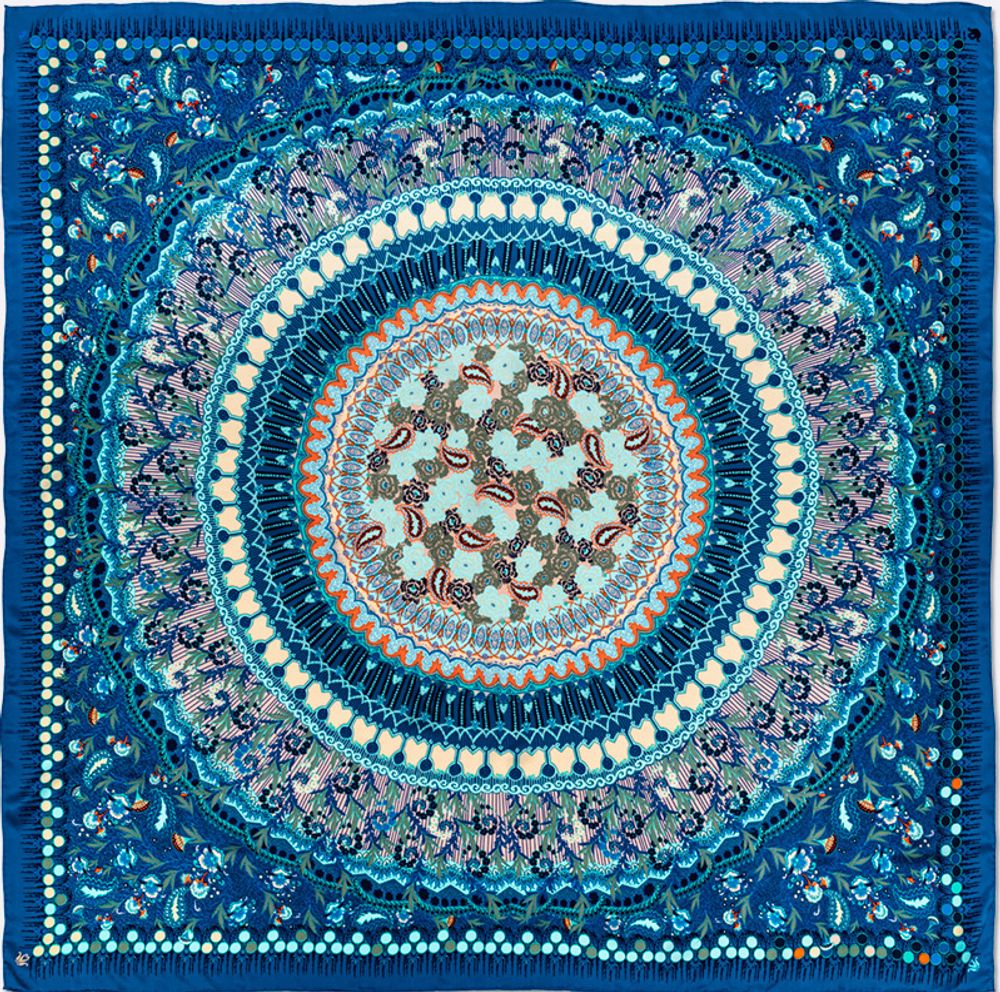 Hair accessories - SCARF SQUARE BOHEME 100% SILK - PETRUSSE PARIS