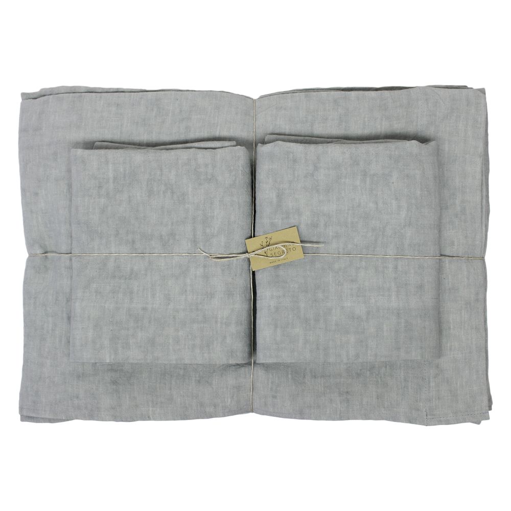 Linge de lit - Draps de lit en lin lavé - GIARDINO SEGRETO