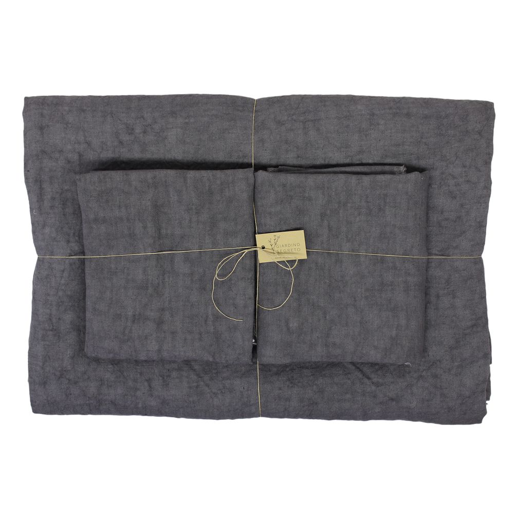 Linge de lit - Draps de lit en lin lavé - GIARDINO SEGRETO