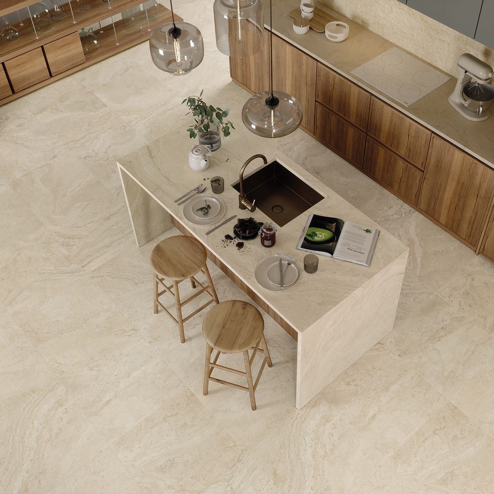 Revêtements sols intérieurs - UNIQUE TRAVERTINE by Provenza - EMILGROUP