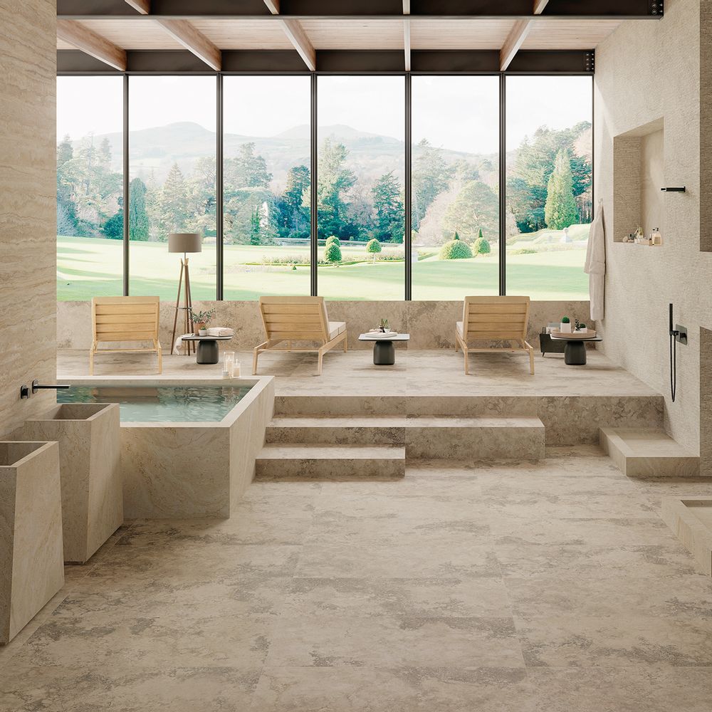 Revêtements sols intérieurs - UNIQUE TRAVERTINE by Provenza - EMILGROUP