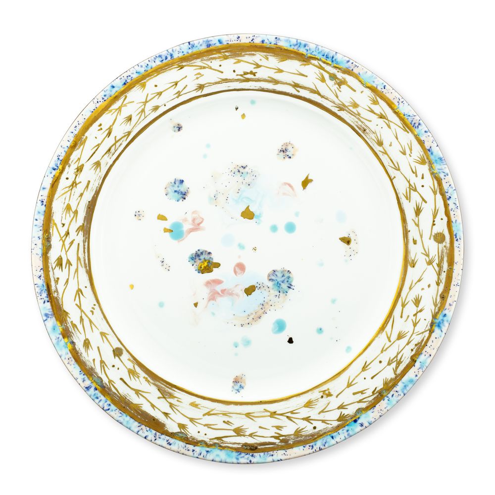 Everyday plates - Rim Platter Dafne - CORALLA MAIURI