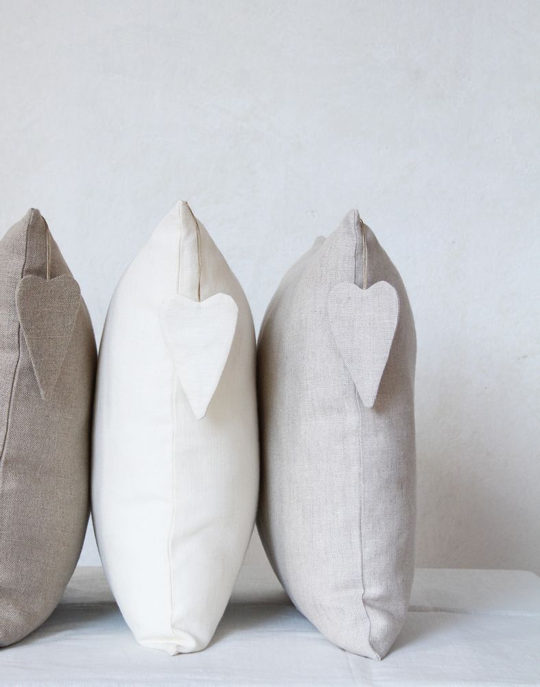 Fabric cushions - Linen decorative Cushions - GIARDINO SEGRETO