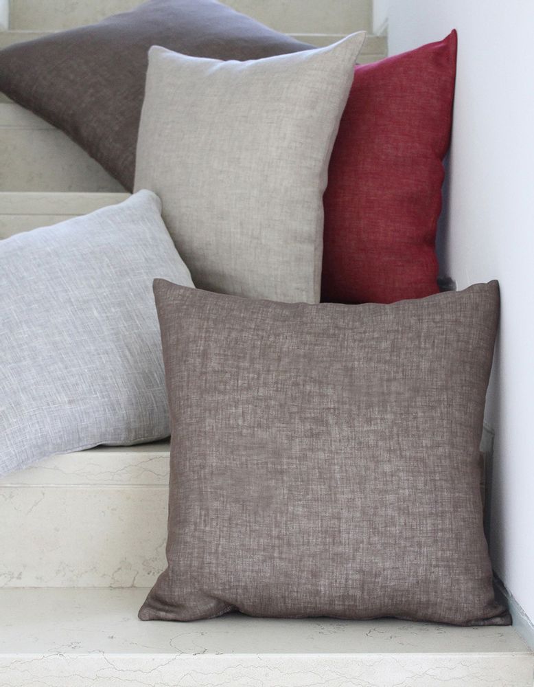 Fabric cushions - Linen decorative Cushions - GIARDINO SEGRETO
