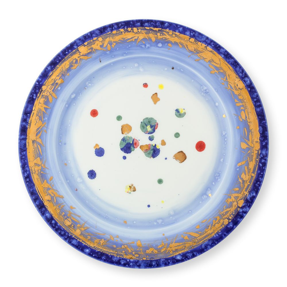 Formal plates - Rim Platter Apollo Bianco - CORALLA MAIURI
