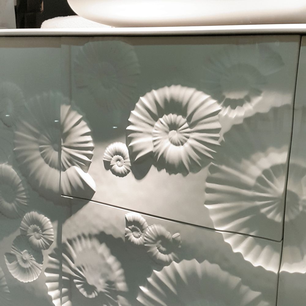Hotel bedrooms - Vanity unit 2603 Stonelight and oak - BIANCHINI & CAPPONI