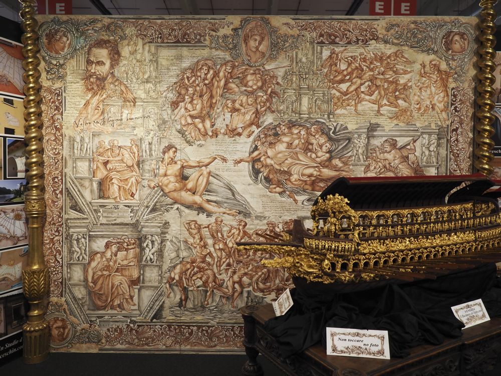 Unique pieces - Tribute to Michelangelo - HISTORYA