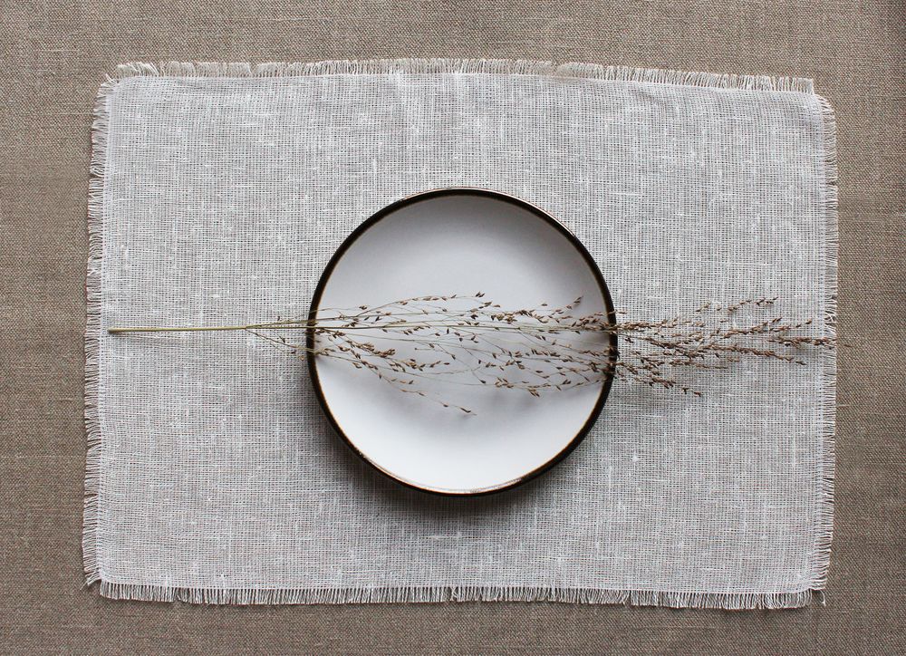 Table linen - Linen placemats - GIARDINO SEGRETO