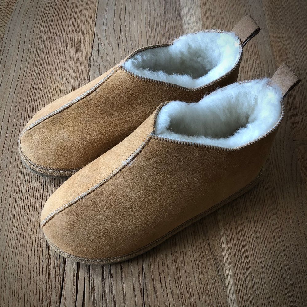 Chaussures - Chaussons bottillon naturels en peau de mouton - TERGUS