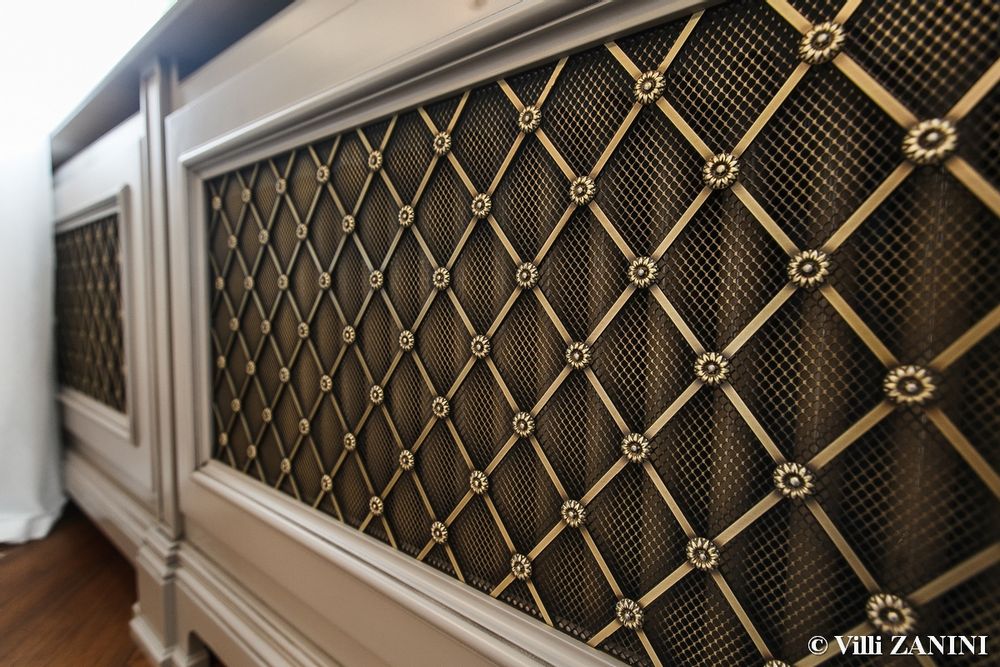 Artistic hardware - Architectural Bronze Radiator Cover - VILLIZANINI