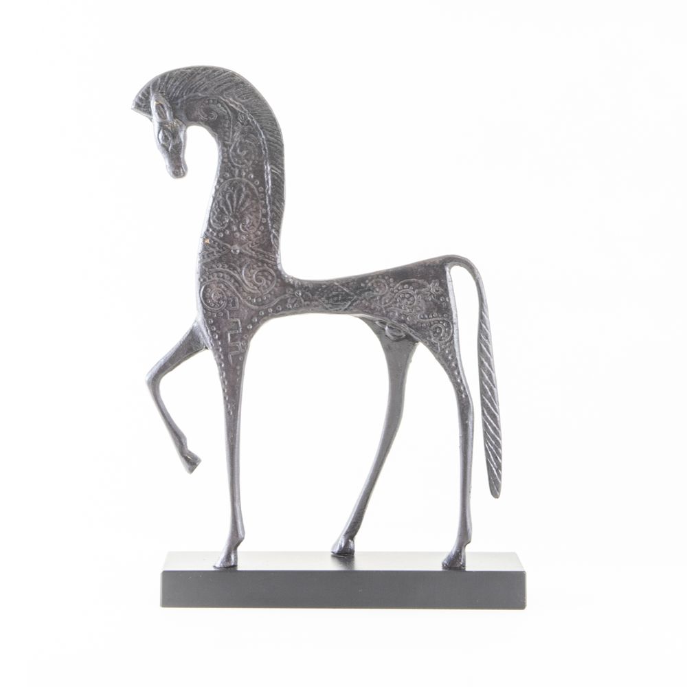 Sculptures, statuettes and miniatures - ART PRINT ON CANVAS - CAVALLO AL PASSO - SIMONCINI ART