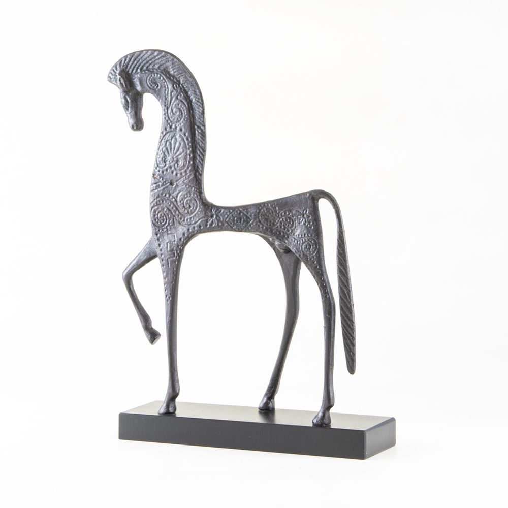 Sculptures, statuettes and miniatures - ART PRINT ON CANVAS - CAVALLO AL PASSO - SIMONCINI ART
