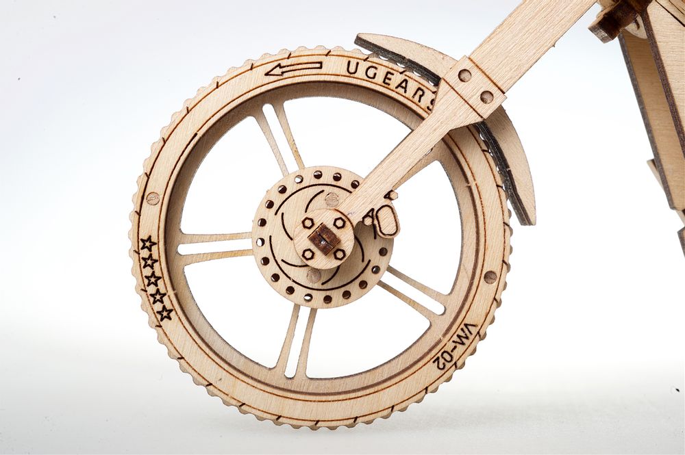 Cadeaux - UGEARS Modèles Mécaniques: MOTO VM-02 25 - UGEARS
