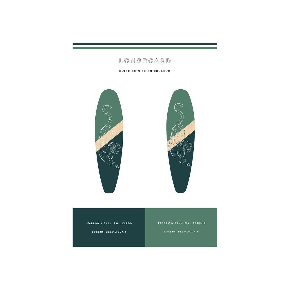 Accessoires enfants - Longboard en bois à personaliser –  Street Art… - MANUFACTURE EN FAMILLE
