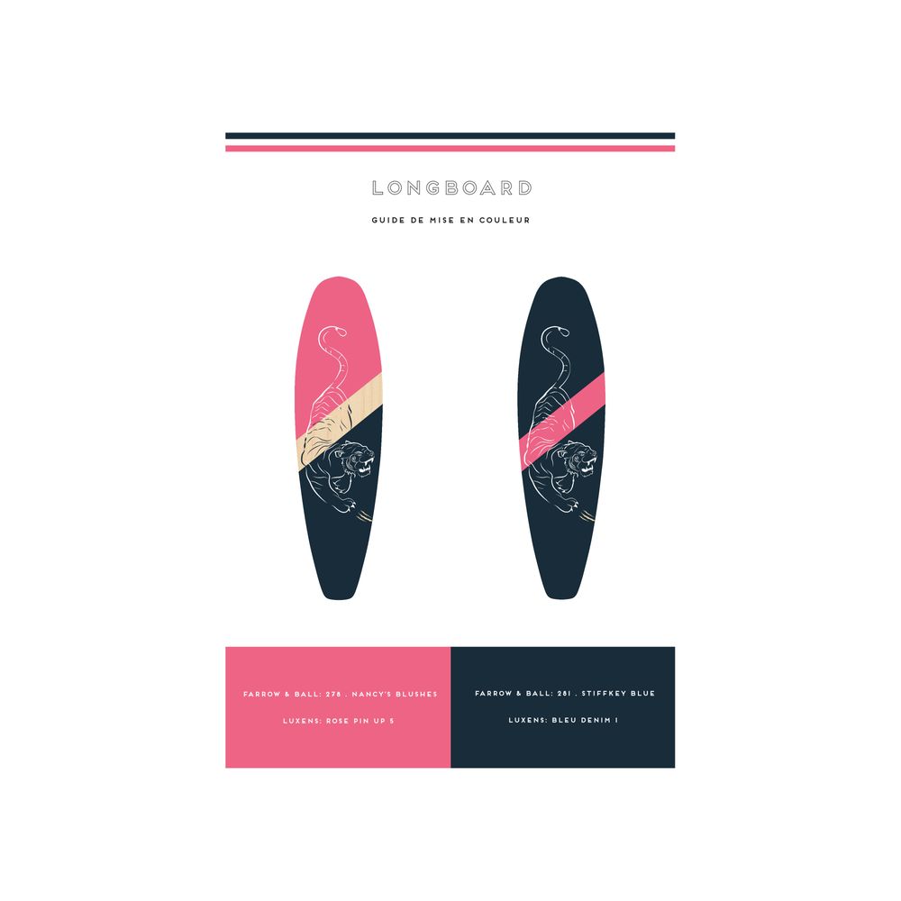 Accessoires enfants - Longboard en bois à personaliser –  Street Art… - MANUFACTURE EN FAMILLE