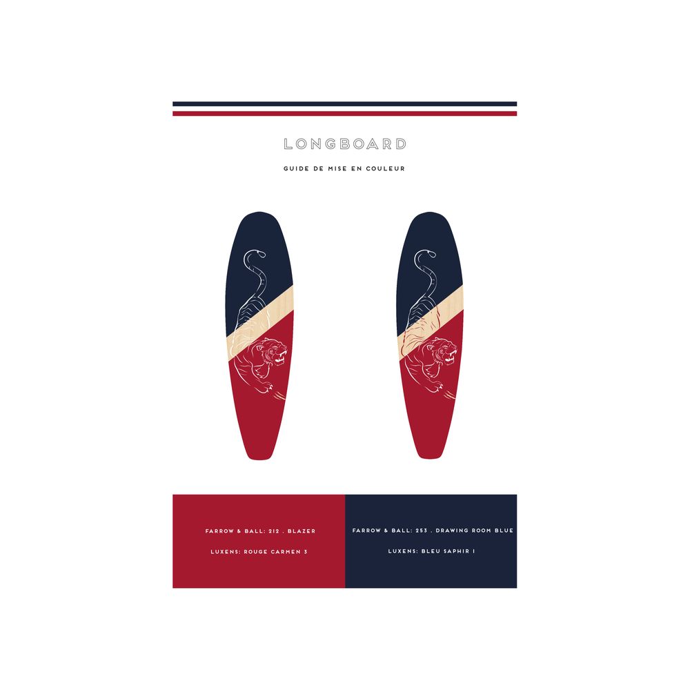 Accessoires enfants - Longboard en bois à personaliser –  Street Art… - MANUFACTURE EN FAMILLE
