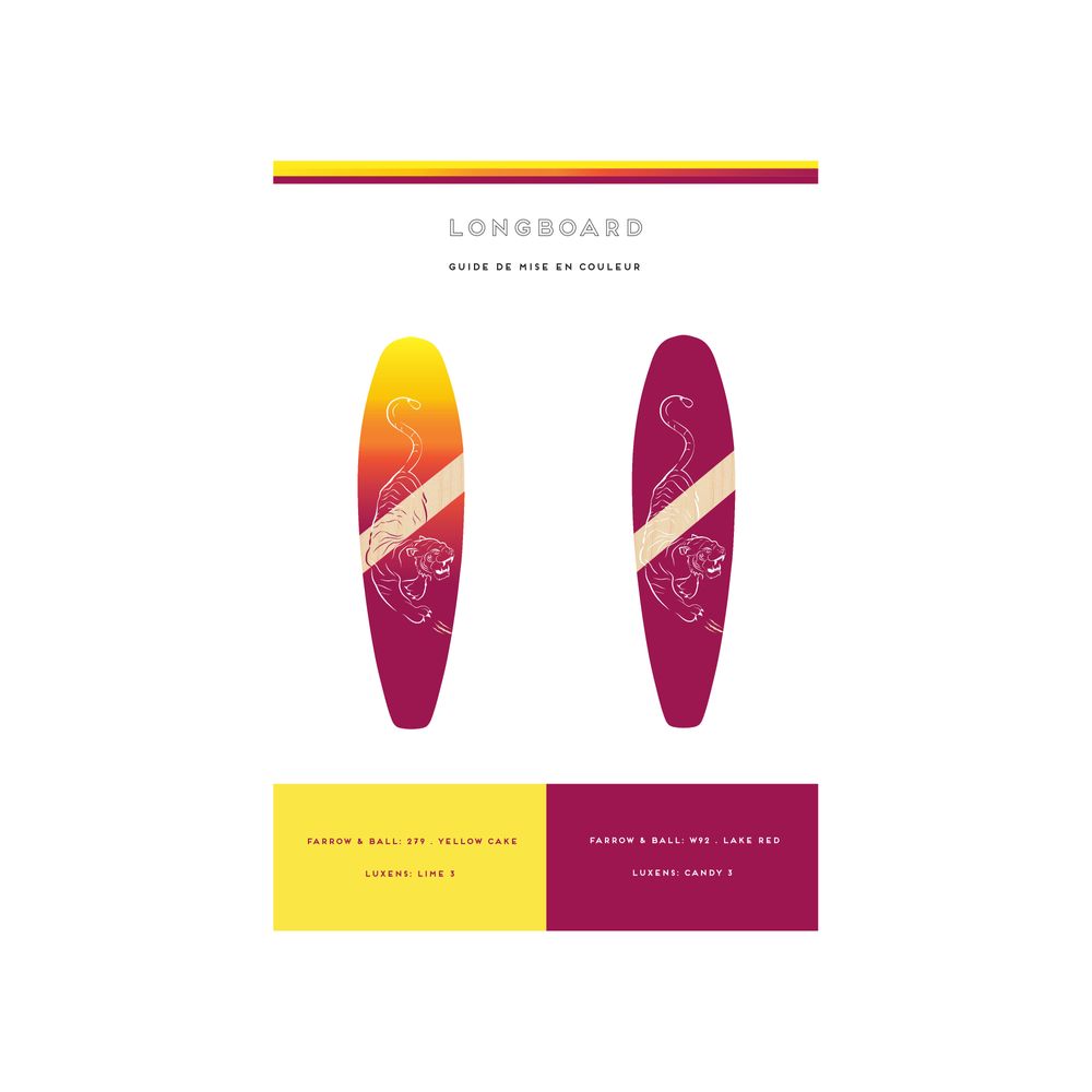 Accessoires enfants - Longboard en bois à personaliser –  Street Art… - MANUFACTURE EN FAMILLE