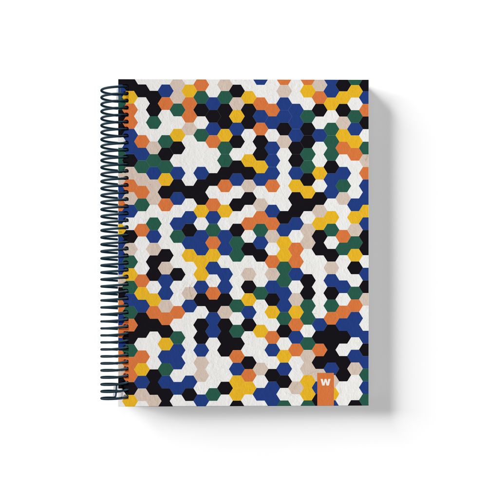 Papeterie - Cahiers à spirale colorés  - WEEW SMART DESIGN