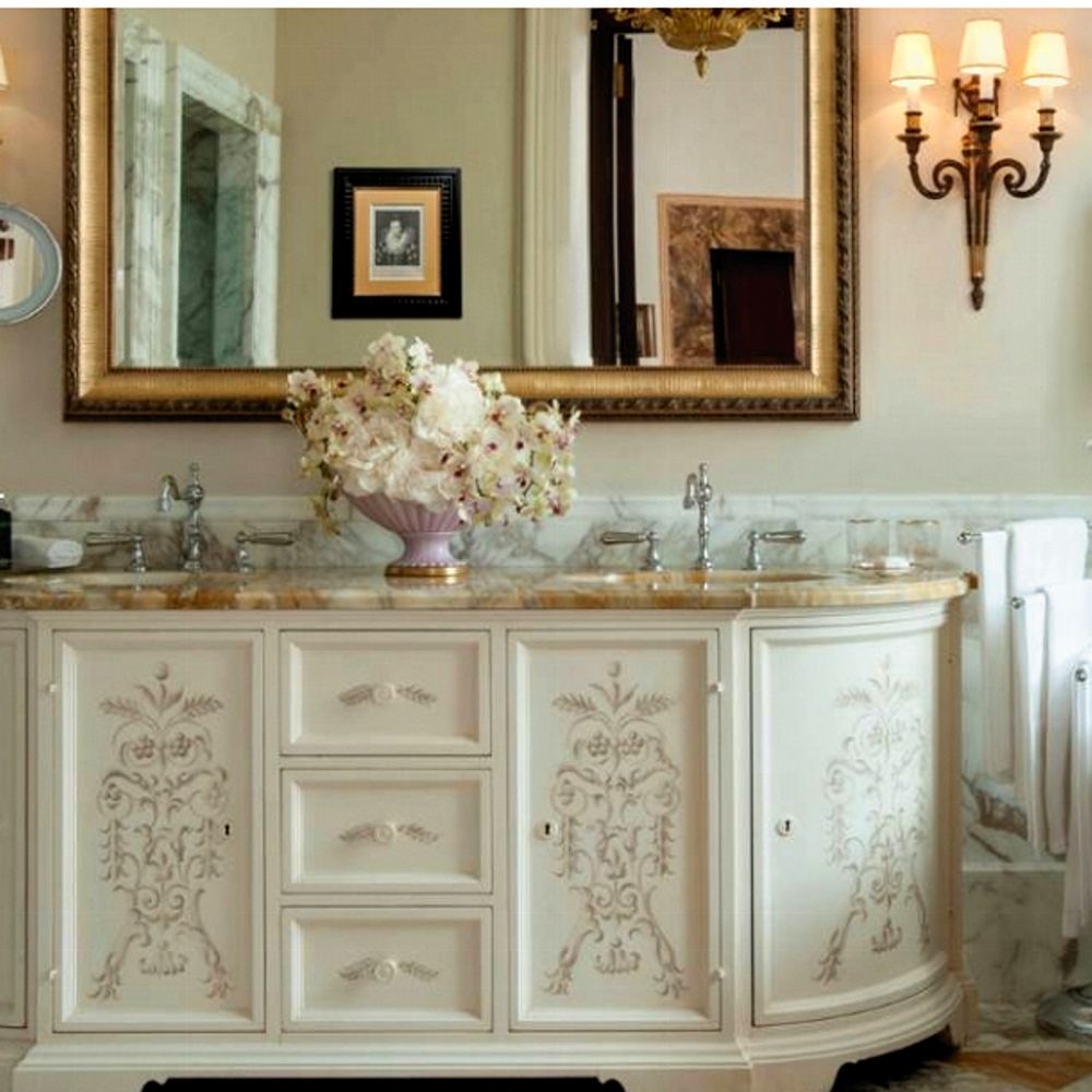 Chambres d'hôtels - Meuble de salle de bain Renaissance Style 8635. - BIANCHINI & CAPPONI