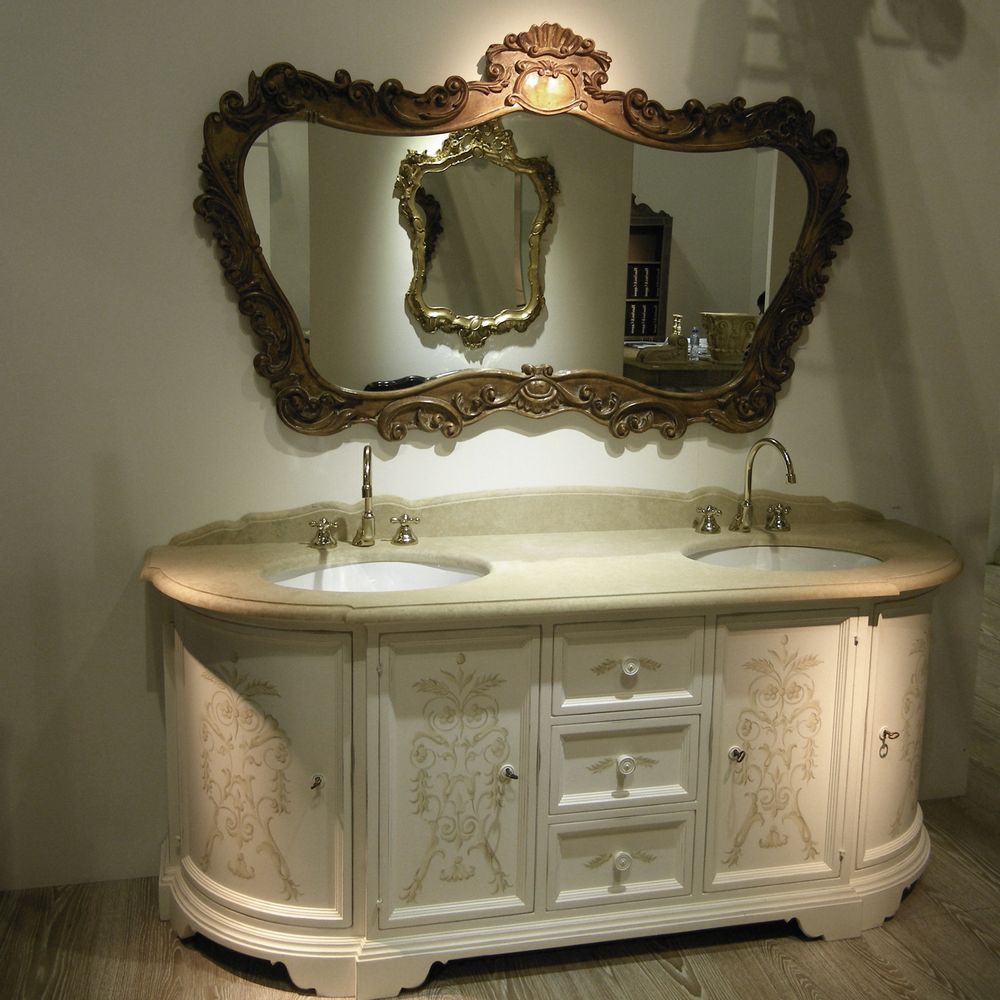 Chambres d'hôtels - Meuble de salle de bain Renaissance Style 8635. - BIANCHINI & CAPPONI