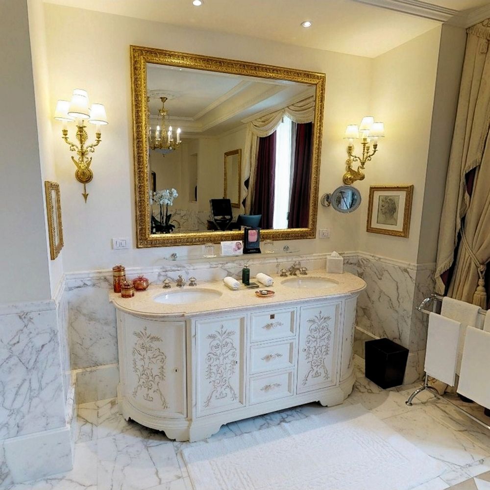 Chambres d'hôtels - Meuble de salle de bain Renaissance Style 8635. - BIANCHINI & CAPPONI