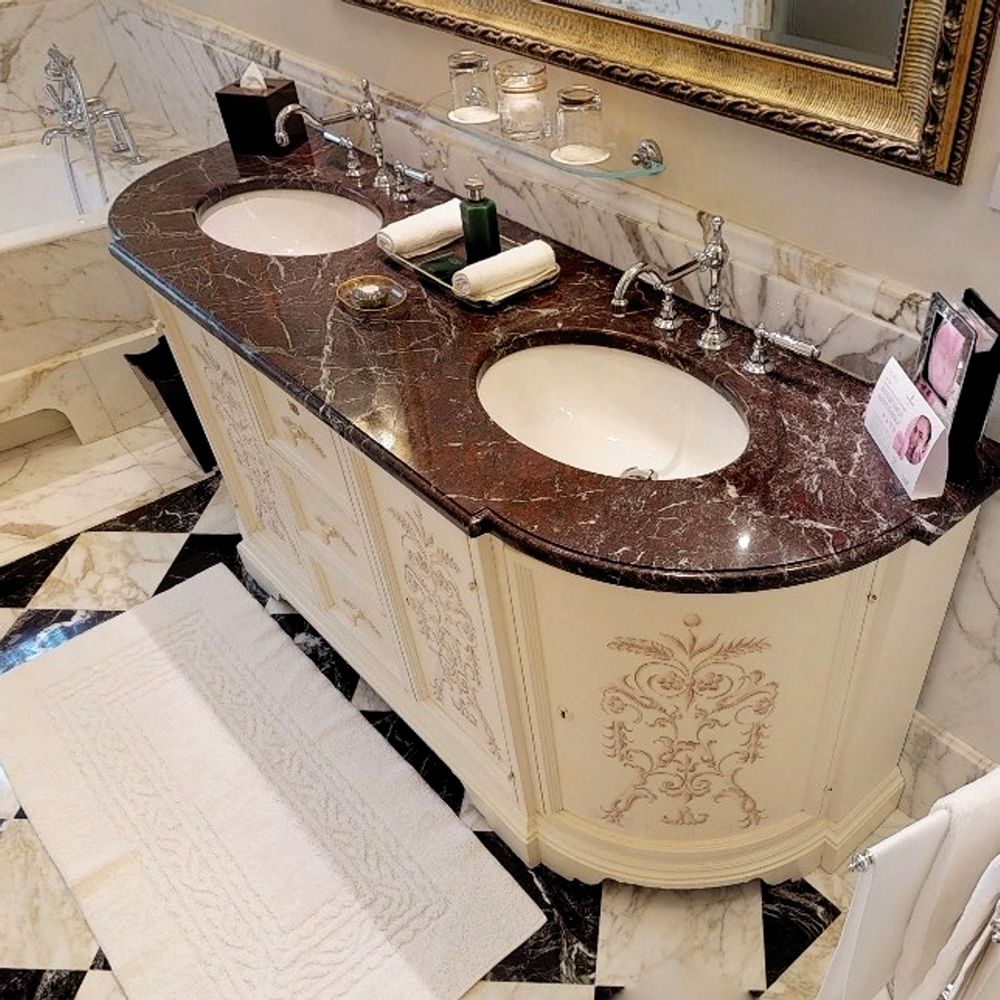 Chambres d'hôtels - Meuble de salle de bain Renaissance Style 8635. - BIANCHINI & CAPPONI