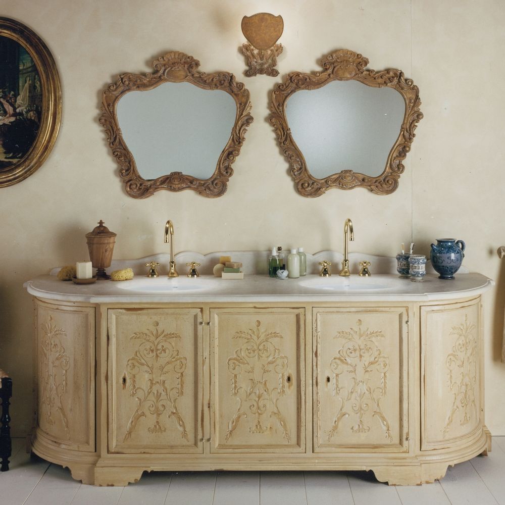 Chambres d'hôtels - Meuble de salle de bain Renaissance Style 8635. - BIANCHINI & CAPPONI