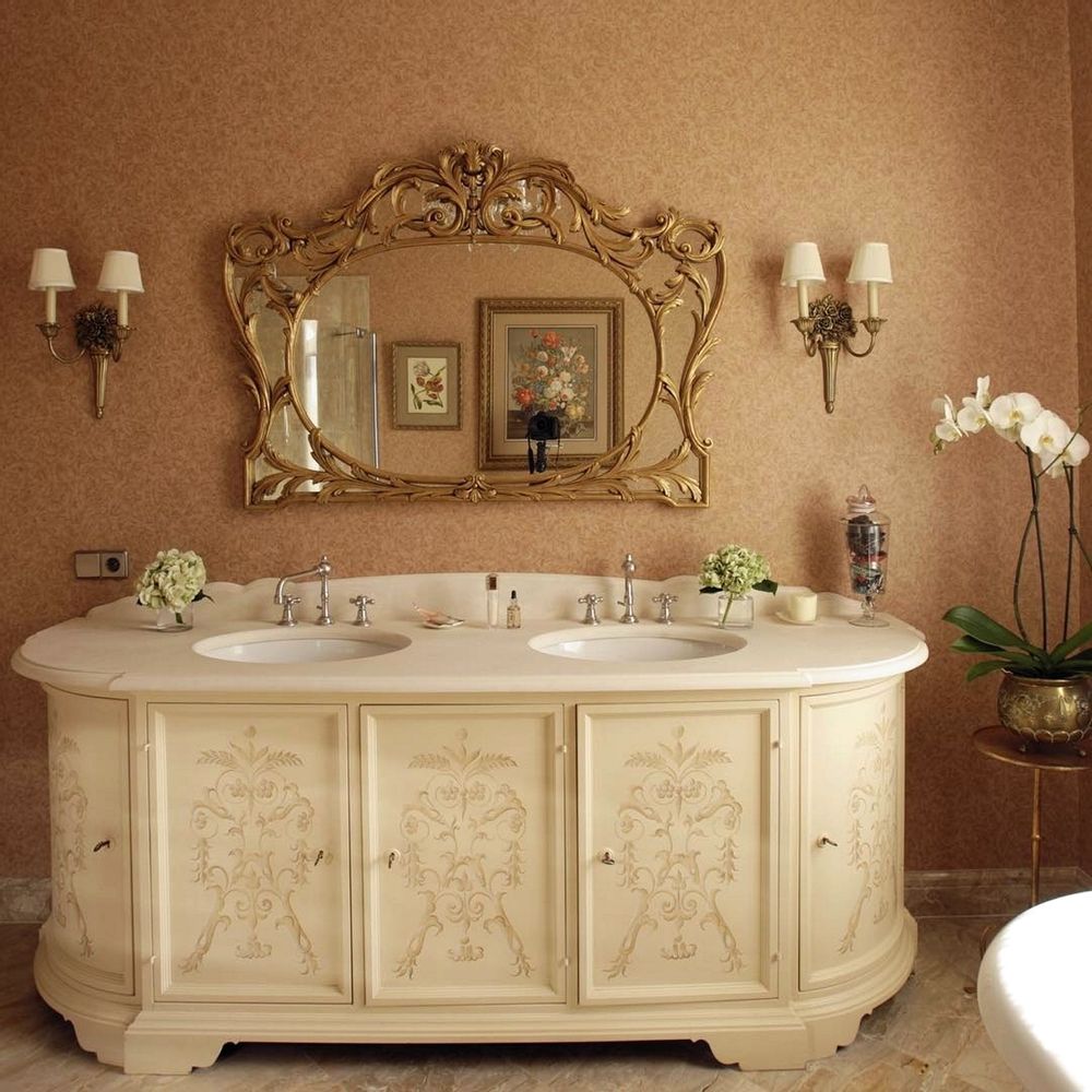 Chambres d'hôtels - Meuble de salle de bain Renaissance Style 8635. - BIANCHINI & CAPPONI