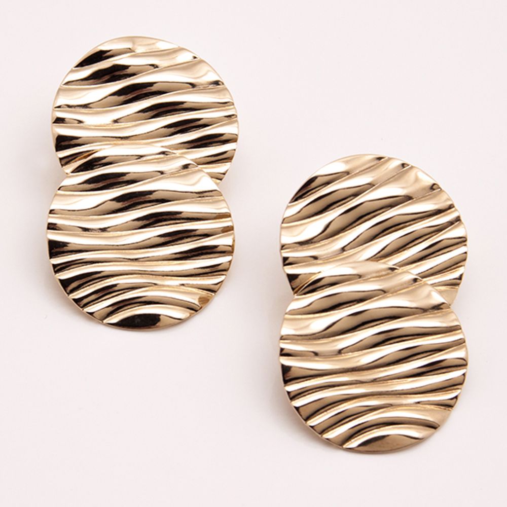 Bijoux - Clous WAVY Doubles - LES FEMMES À BARBES