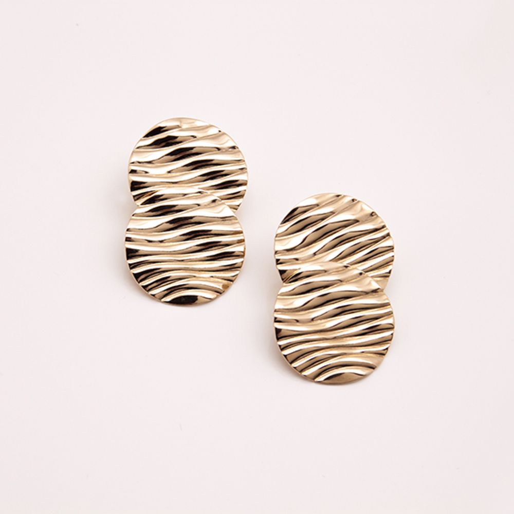Bijoux - Clous WAVY Doubles - LES FEMMES À BARBES