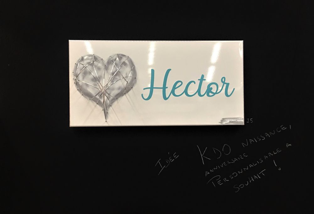 Frames - Customizable frame for occasions HEART BIRTH - KOSSARTISTIK