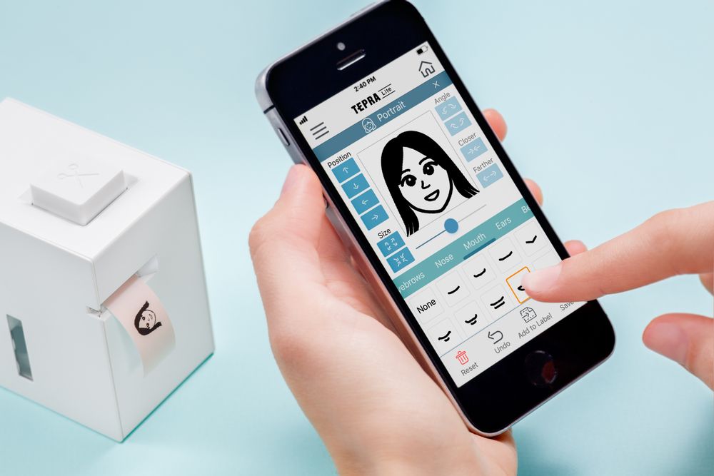 Stationery - Palm sized and Battery Powered Label Printer "TEPRA Lite" - KING JIM