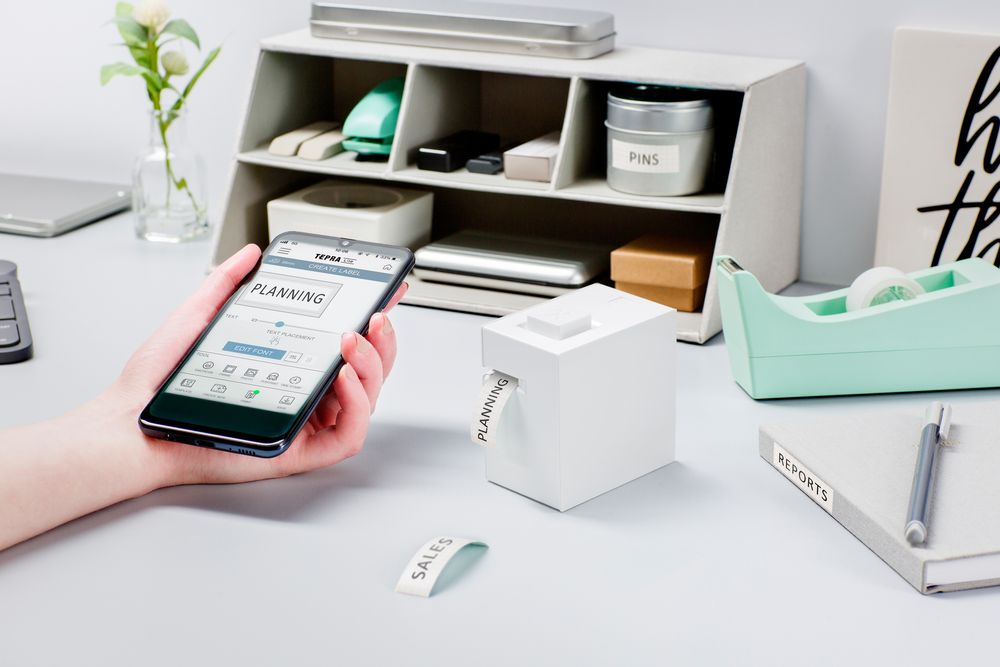 Stationery - Palm sized and Battery Powered Label Printer "TEPRA Lite" - KING JIM
