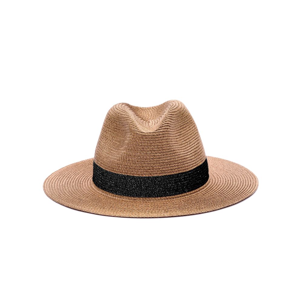 Chapeaux - Chapeau Portofino Noir Paillette - LASTELIER
