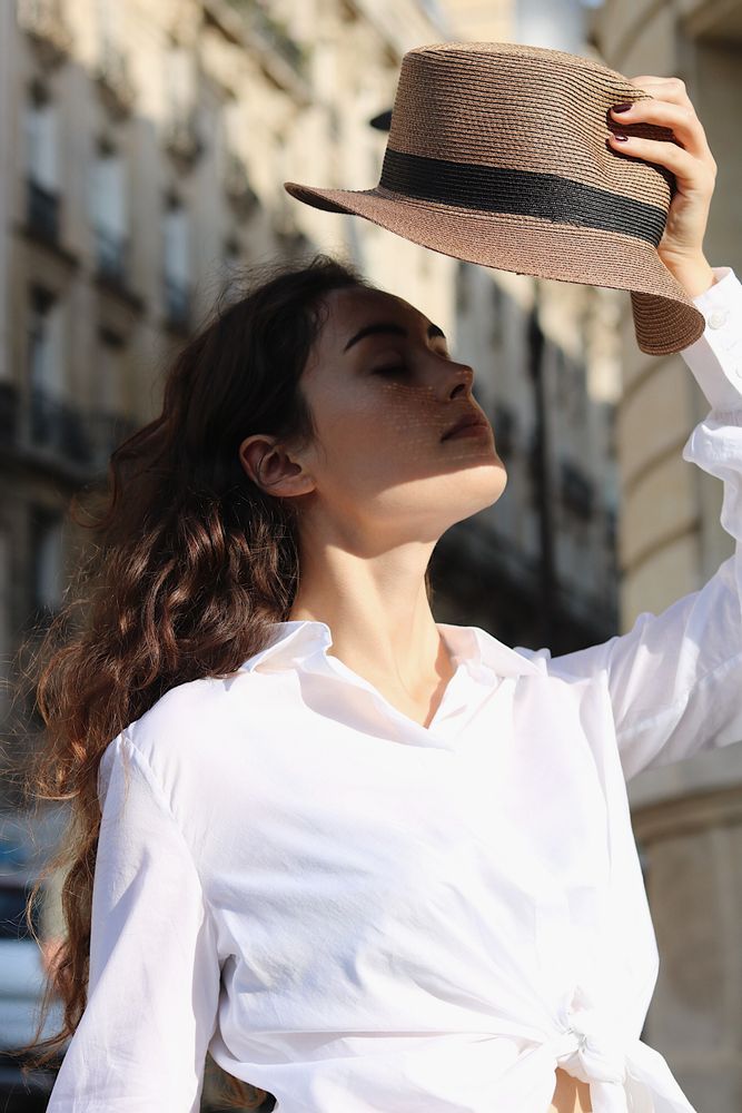 Chapeaux - Chapeau Portofino Noir Paillette - LASTELIER