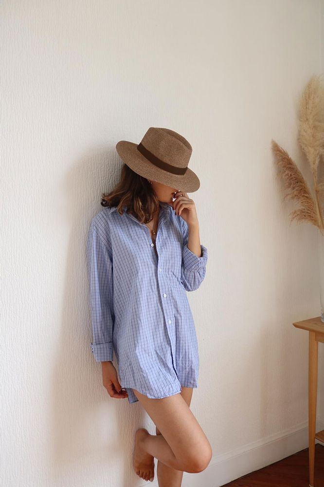 Chapeaux - Chapeau Portofino Marron - LASTELIER