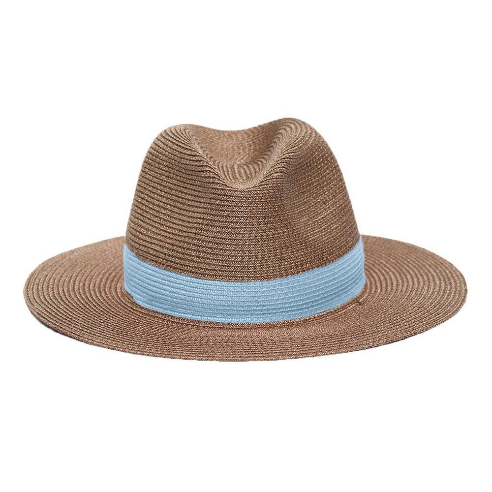 Chapeaux - Chapeau Portofino Bleu Ciel - LASTELIER