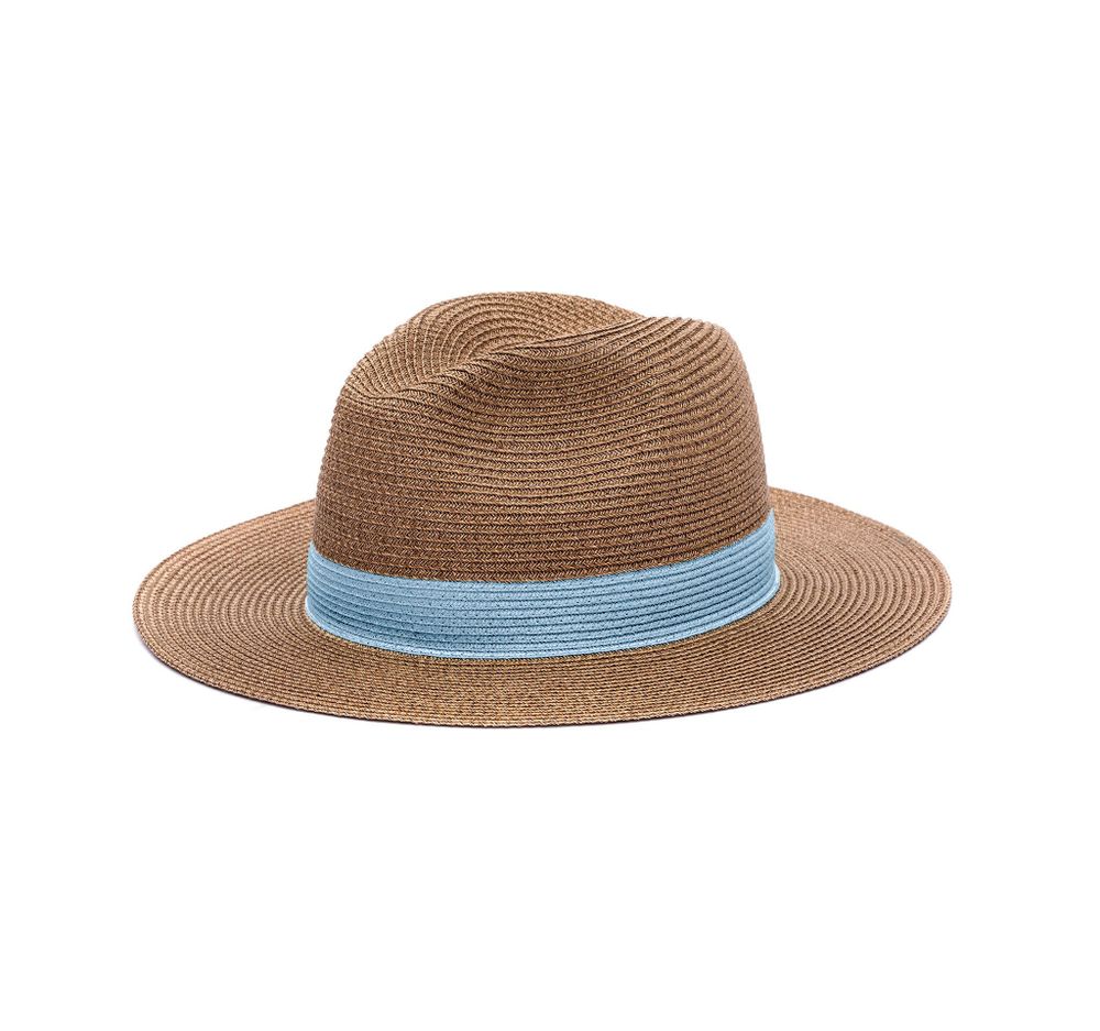 Chapeaux - Chapeau Portofino Bleu Ciel - LASTELIER