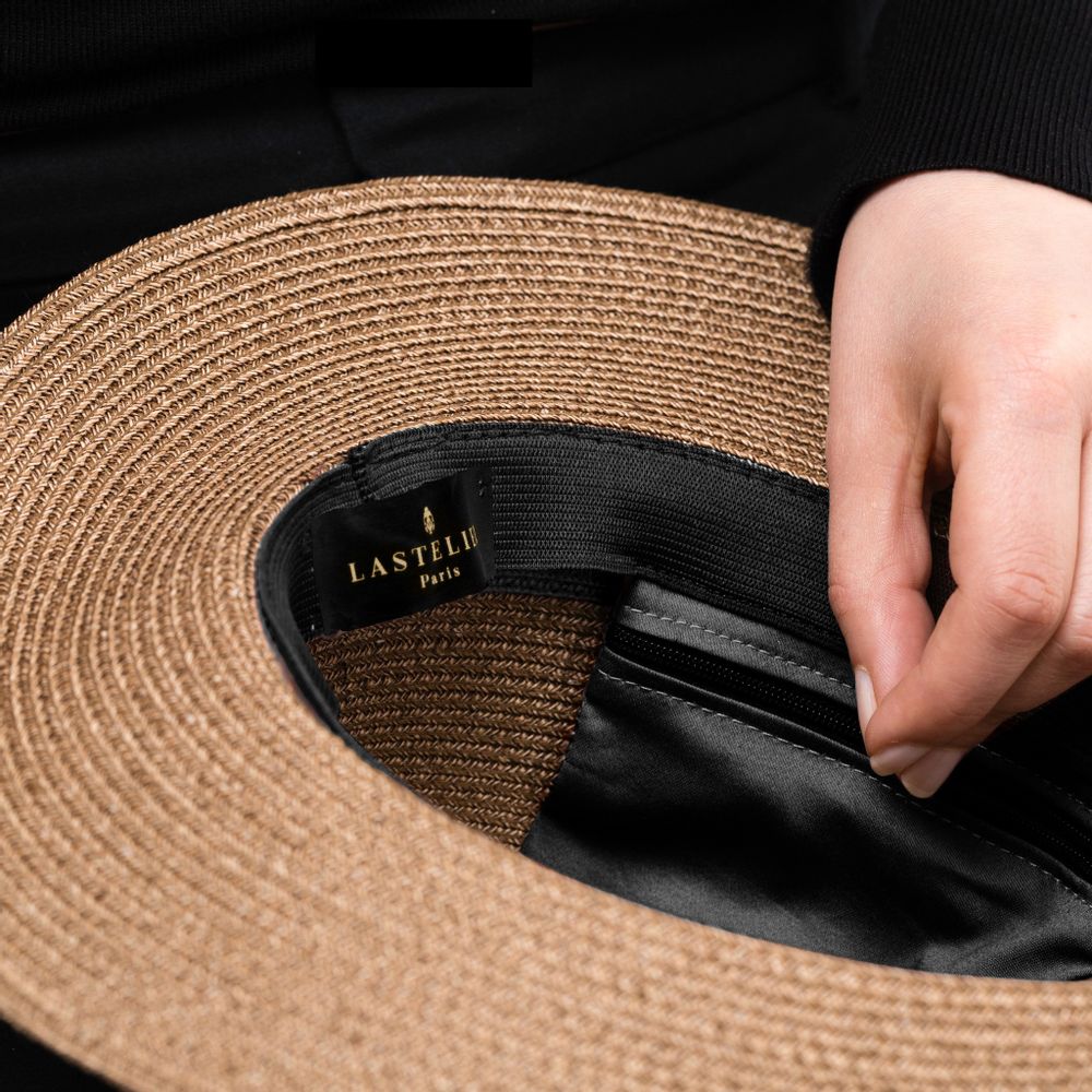 Chapeaux - Chapeau Portofino Bleu Ciel - LASTELIER