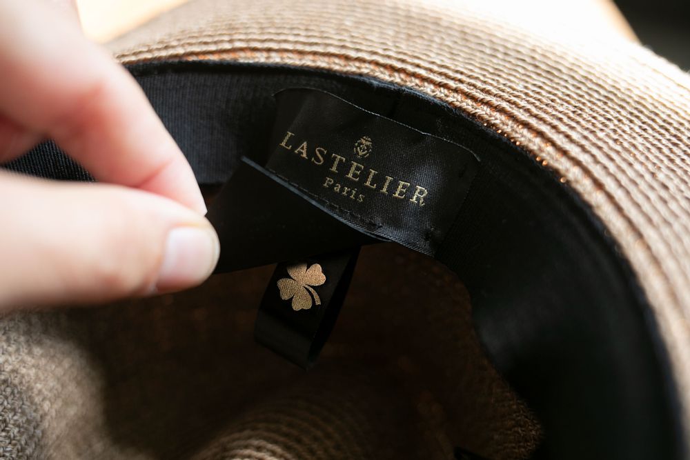Chapeaux - Chapeau Portofino Bleu Ciel - LASTELIER