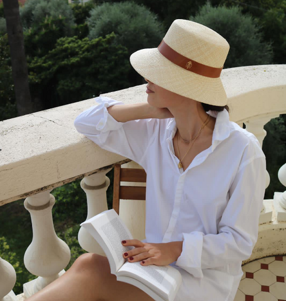 Chapeaux - Chapeau Riviera Marron - LASTELIER