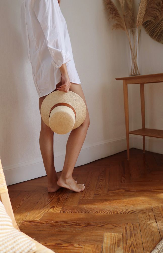 Chapeaux - Chapeau Riviera Marron - LASTELIER