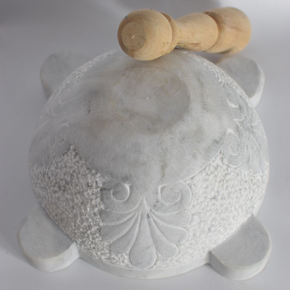 Objets de décoration - Mortier de marbre de Carrare - TODINI SCULTURE