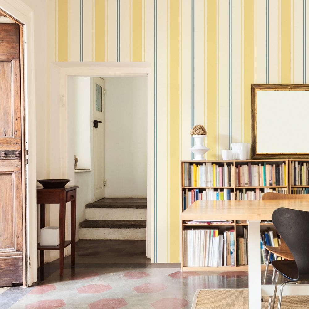 Other wall decoration - Striped Shirt wallpaper - ALL THE FRUITS
