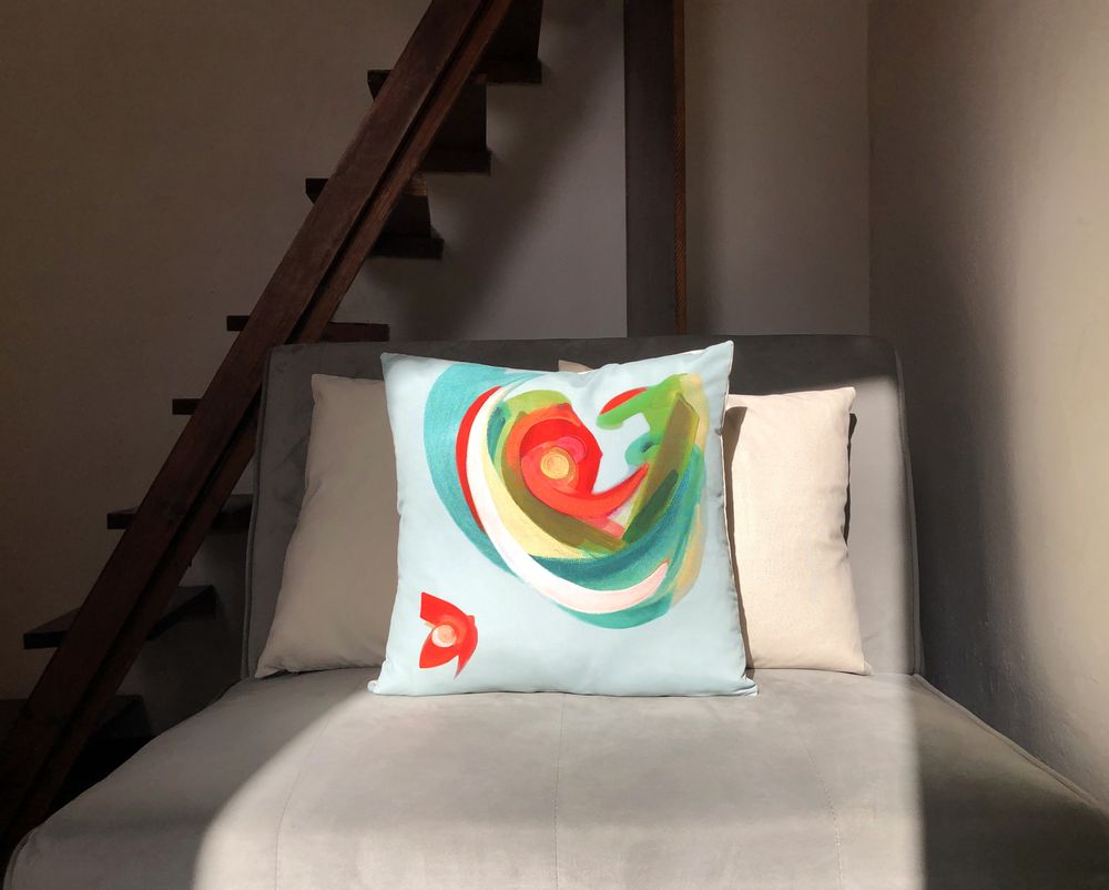 Fabric cushions - Micha Cushion Cover - IMOGEN HOPE